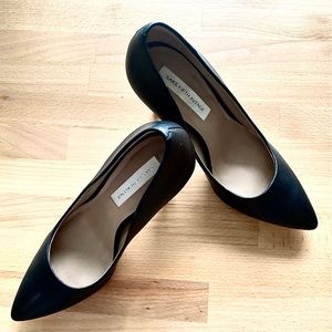 Saks 5th Avenue Black Stilettos 5 1/2